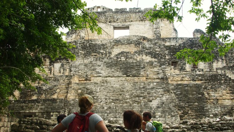 Ruines de Becan Mexique