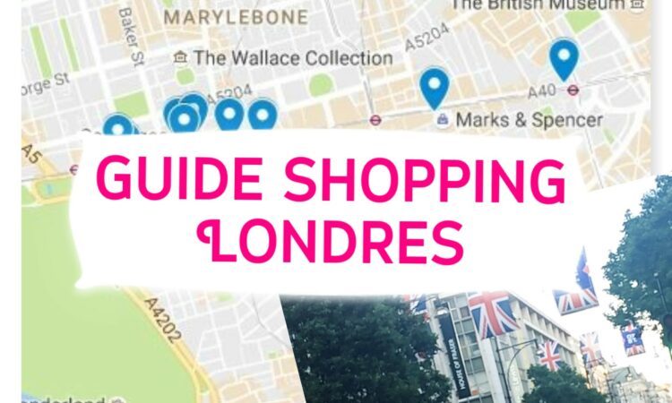 Guide shopping Beauté à Londres