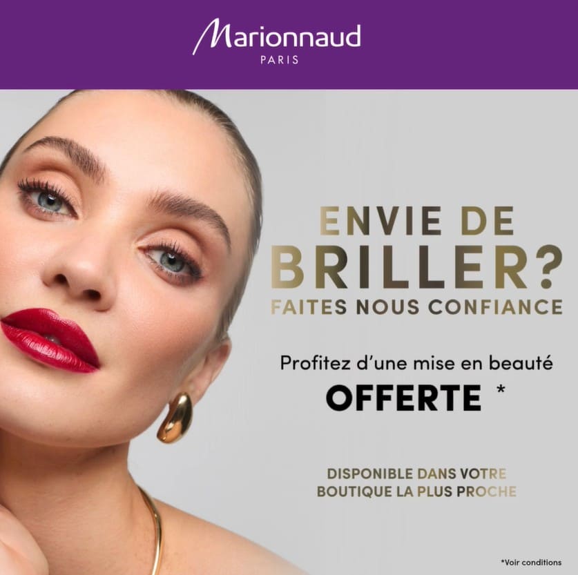 Se faire maquiller gratuitement à Paris : 10 bons plans maquillage flash offert chez marionnaud