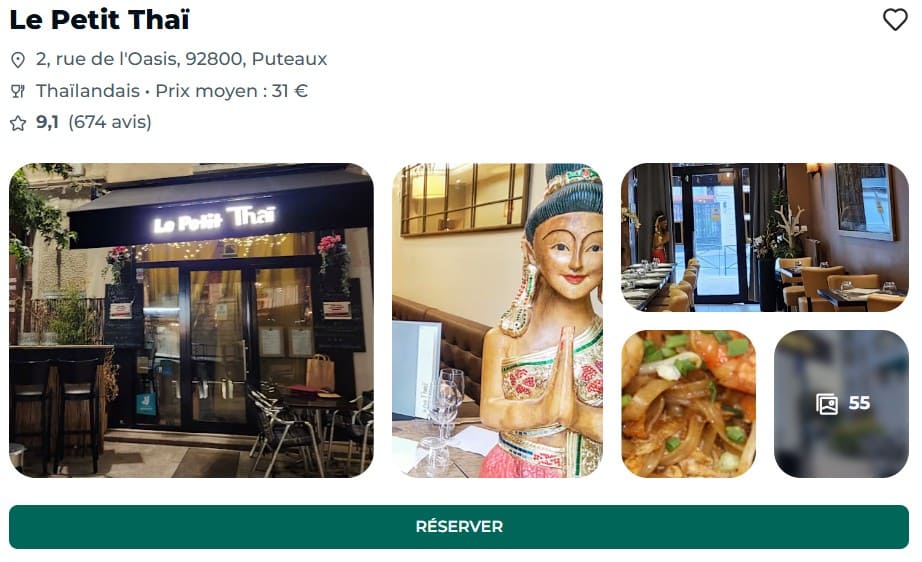 The Fork, idéal pour manger moins cher au restaurant ! bon plan the fork restaurant le petit thai puteaux