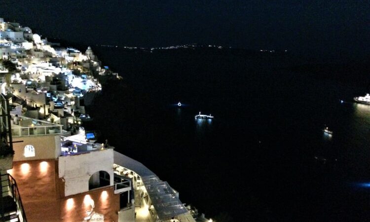 voyage en Grèce santorin fira