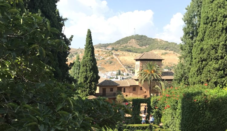 alhambra grenade jardins