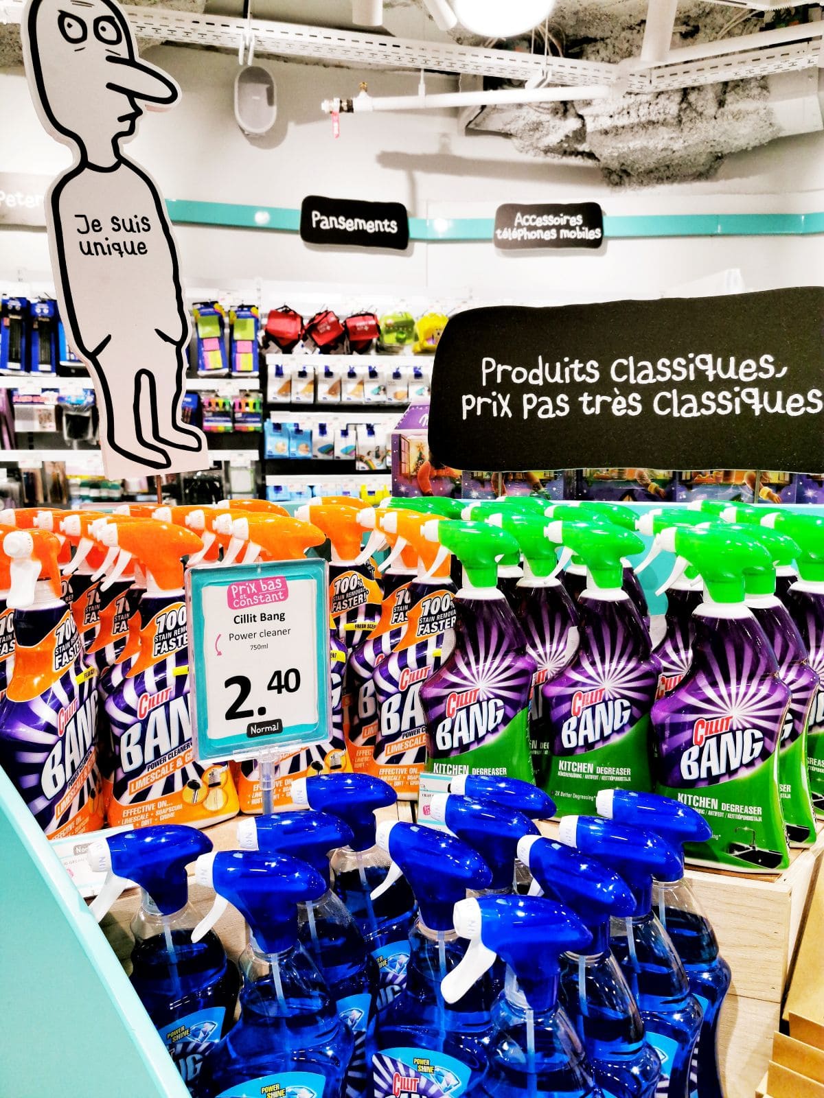 exemple de produits entretien et hygiene maison vendus chez normal