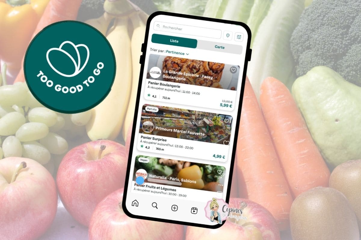 Too Good To Go, toujours un bon plan food ! inscription sur application too good to go