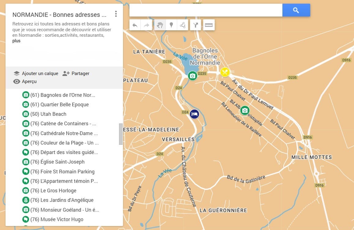 carte touristique de bagnoles de l orne par copinesdebonsplans