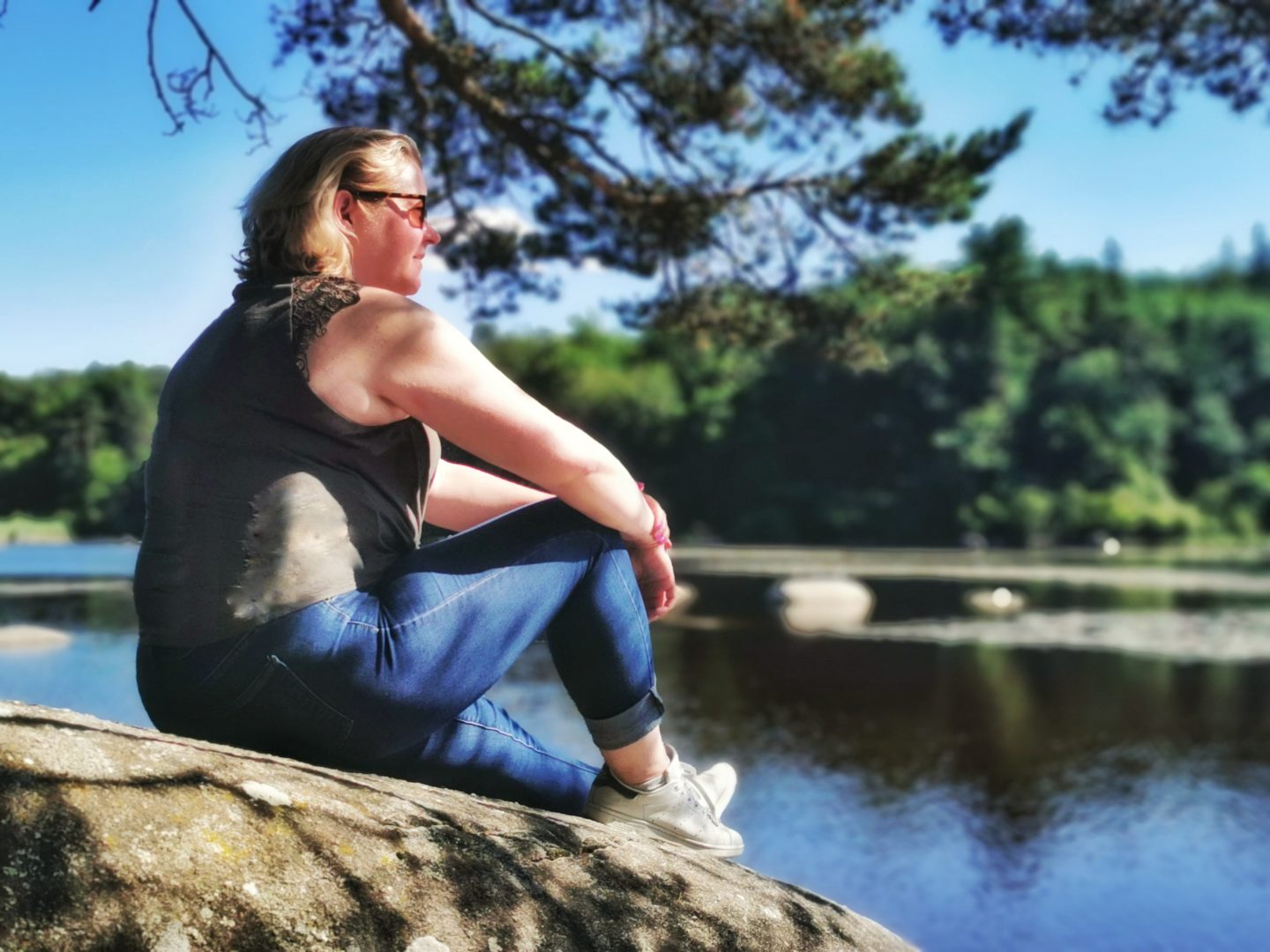 Sidobre - pause rocher