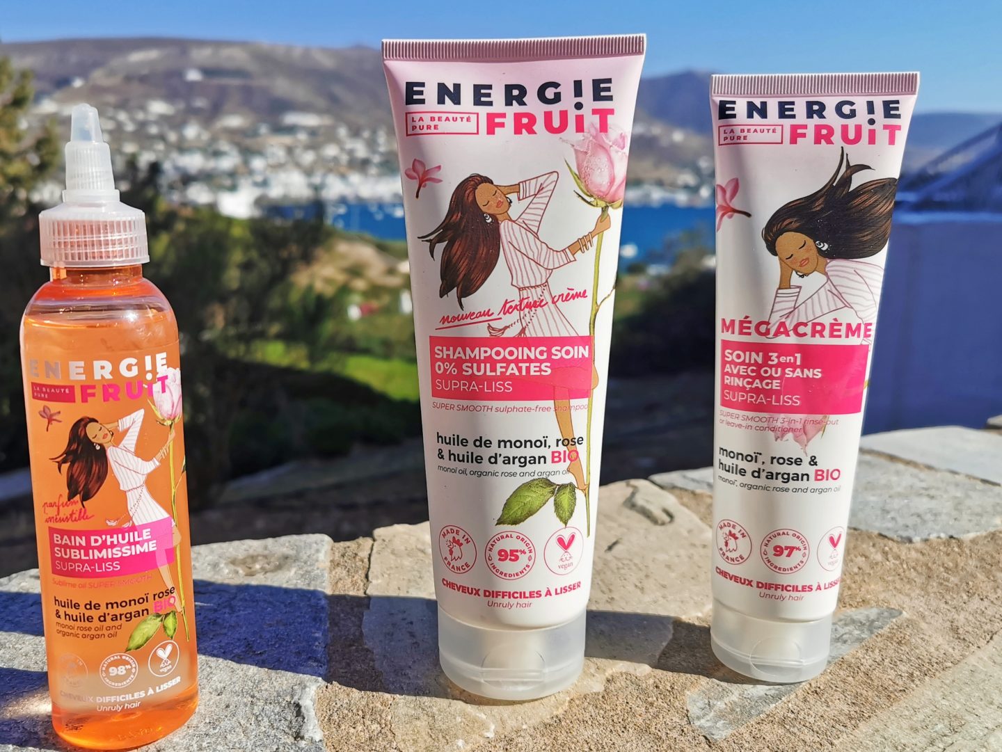 Energie fruit cheveux bouclés Gamme cheveux supraliss