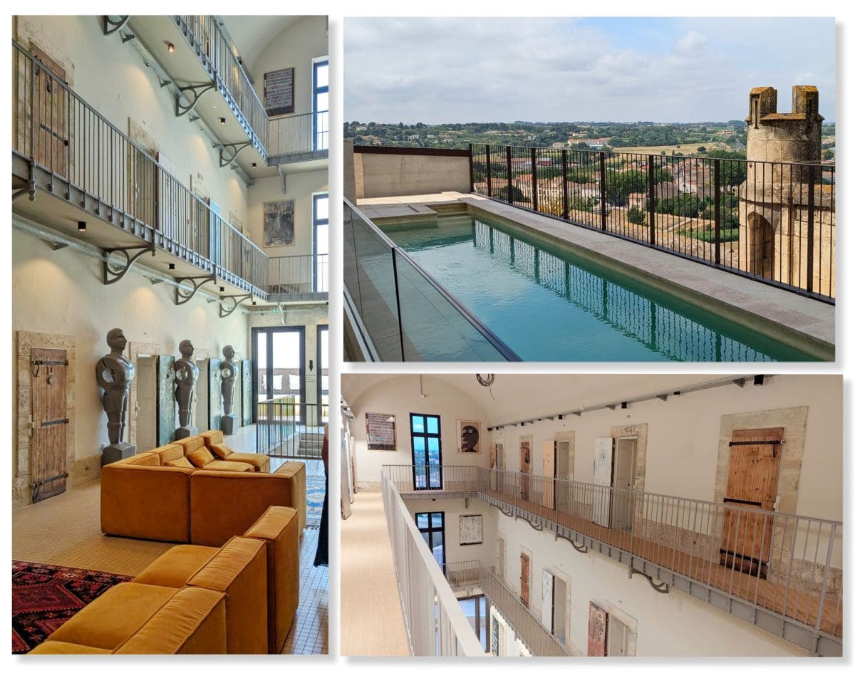 interieur hotel de la prison beziers
