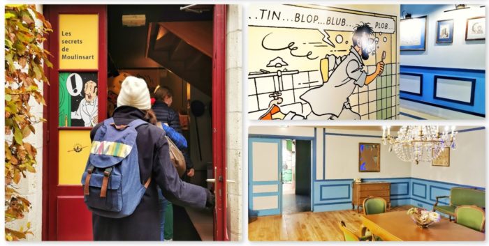 Visiter le château de Cheverny BD Tintin musee cheverny