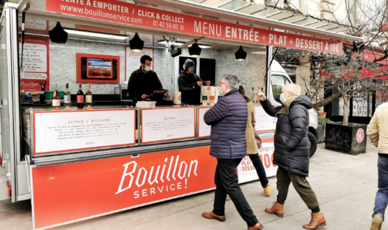 Menu Bistrot à 10€ au Bouillon Service