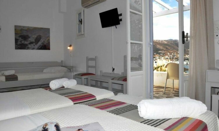 Chambre triple akrotiri hotel paros grece