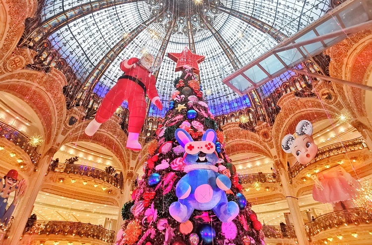 Illuminations de Noel à Paris, le meilleur parcours pour en voir un maximum !