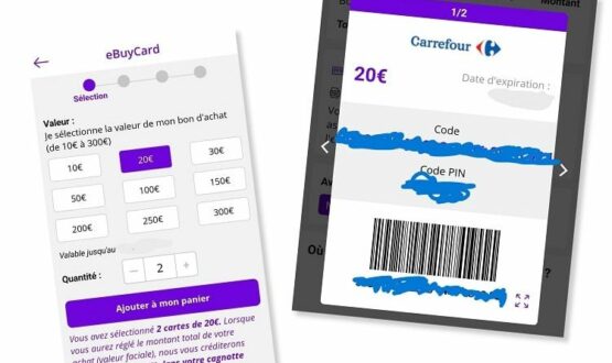 Payer ses courses en carte cadeau pour faire des économies !