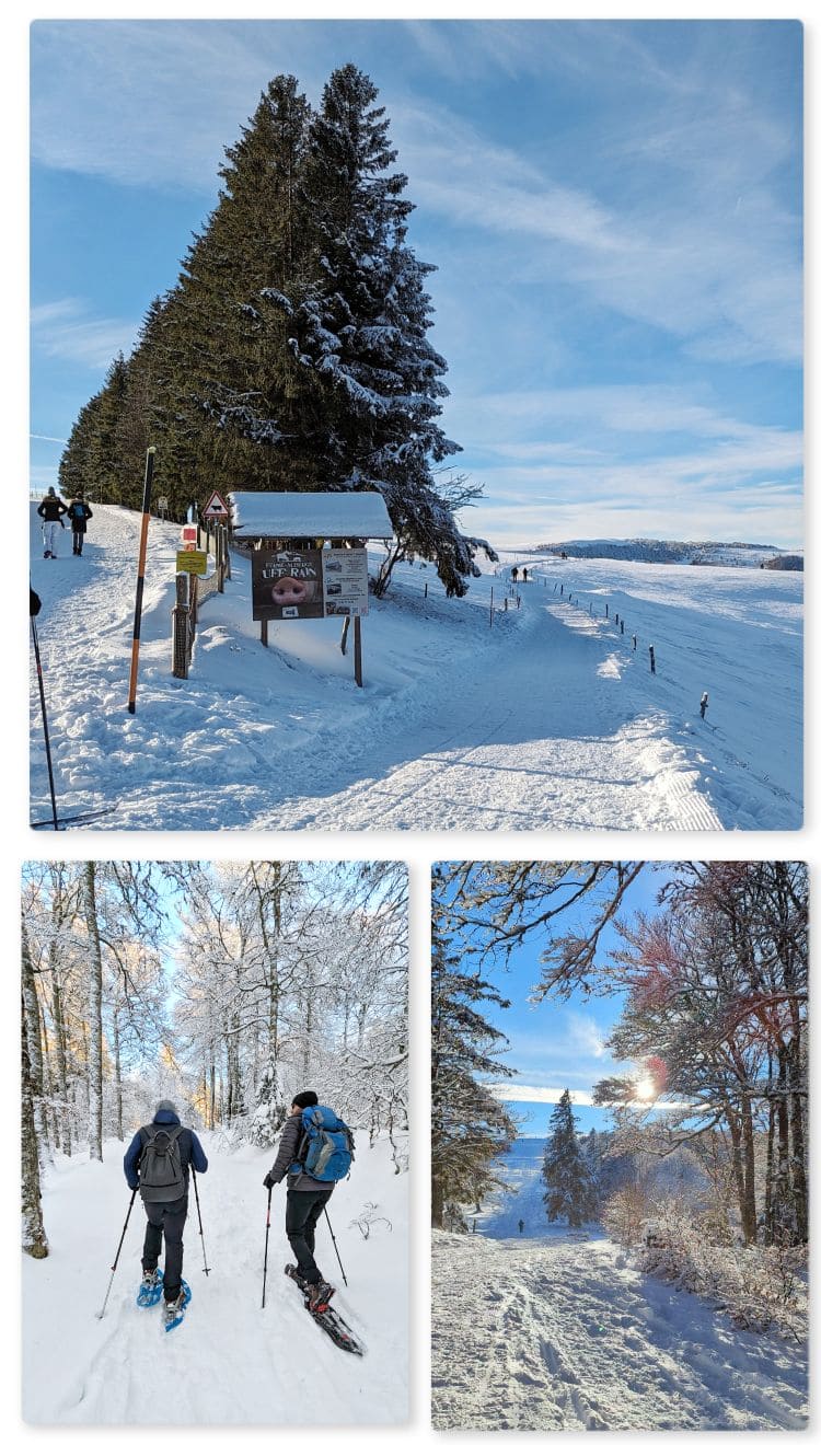 Magie de Noël en vallée de Munster paysages enneiges de la vallee de munster