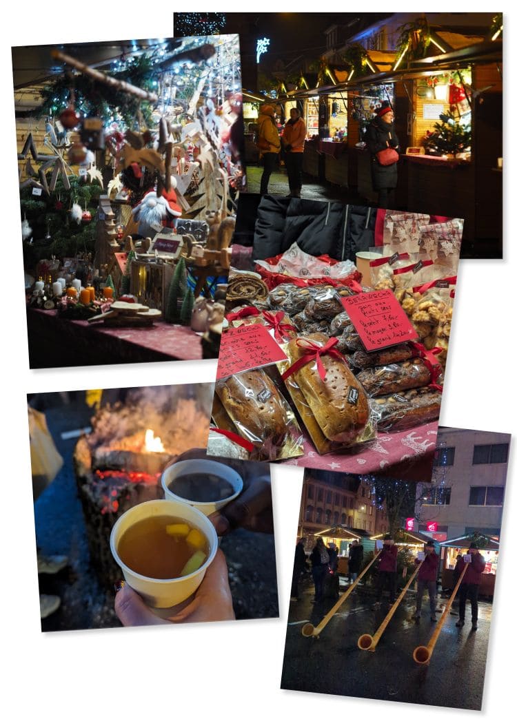 Magie de Noël en vallée de Munster soiree sur le marche de noel de munster