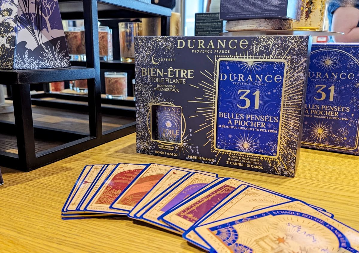 coffret bien etre durance cadeaux noel 2025