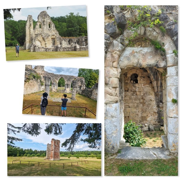Week-end à vélo sur la voie verte de l'Ailette abbaye de vauclair sur le chemin des dames
