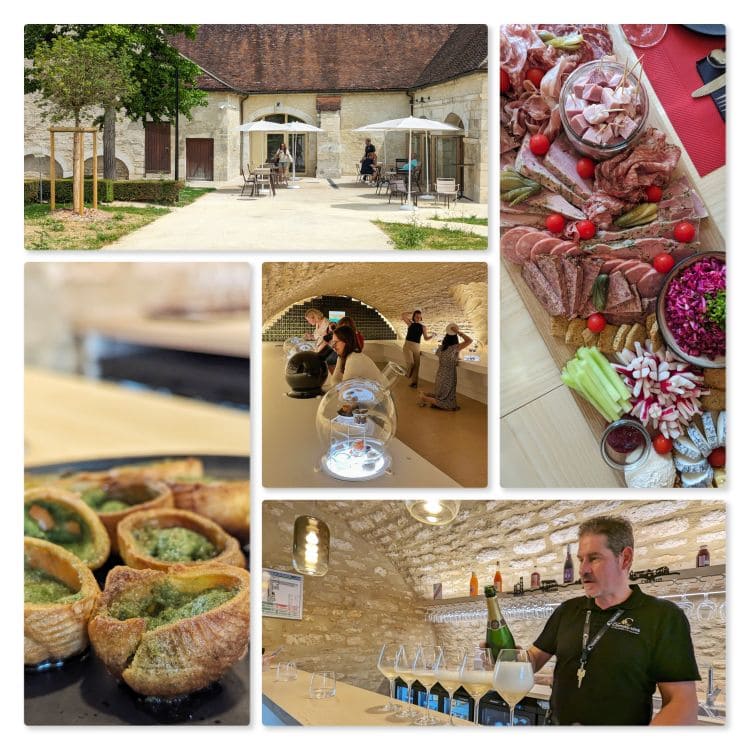 Visite de la cité des climats et Vins de Bourgogne manger a la cite des climats et de vins de bourgogne a chablis