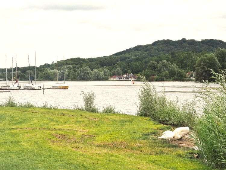 Week-end à vélo sur la voie verte de l'Ailette lac de l ailette dans l aisne