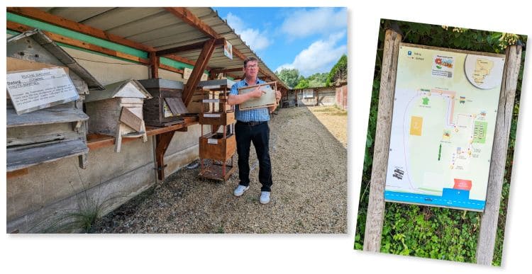 Week-end à vélo sur la voie verte de l'Ailette visite gratuite des ateliers de l abeille