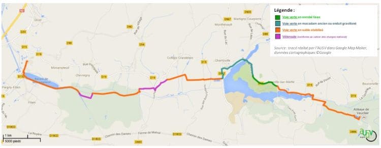 Week-end à vélo sur la voie verte de l'Ailette itineraire a velo sur la voie verte de l ailette