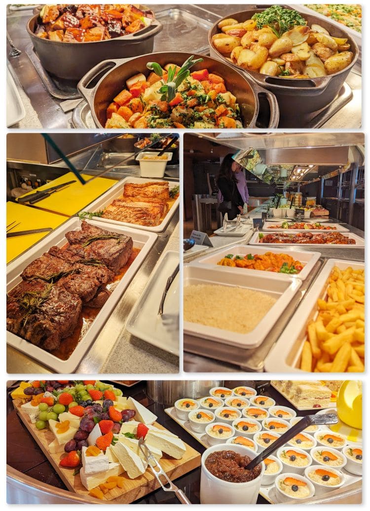 Mini-croisière France Irlande à bord du ferry Stena Line Cherbourg Rosslare restaurant et repas a bord du ferry stenaline rosslare