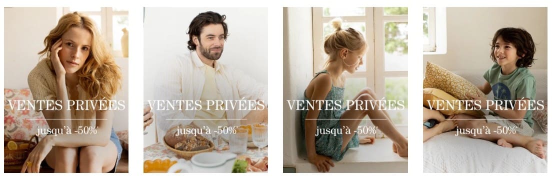Vente privee Cyrillus 2025 pre soldes ete
