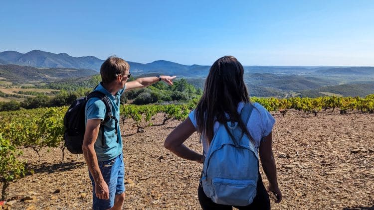 Un beau week-end autour du Canal du Midi et du Saint-Chinian vinebike et son createur menno