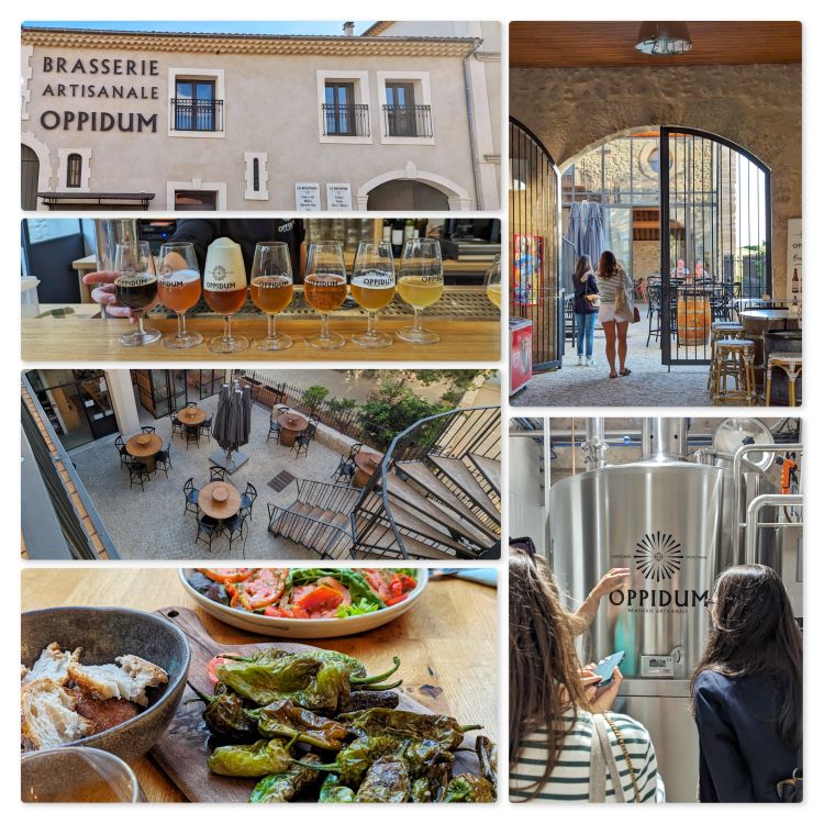 Un beau week-end autour du Canal du Midi et du Saint-Chinian bieres de la brasserie oppidum a capestang