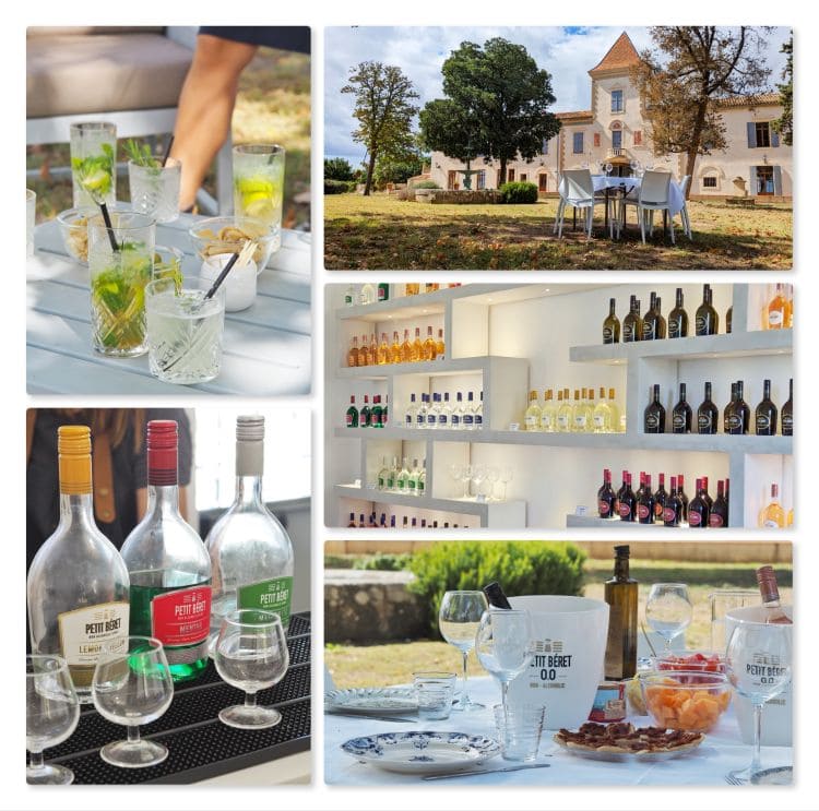 Un beau week-end autour du Canal du Midi et du Saint-Chinian petit beret pique nique au chateau