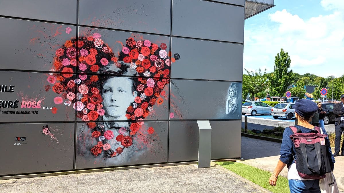 Musée Street Art au Clos du Chêne Montévrain ! street art oeuvre L8zon au clos du chene montevrain