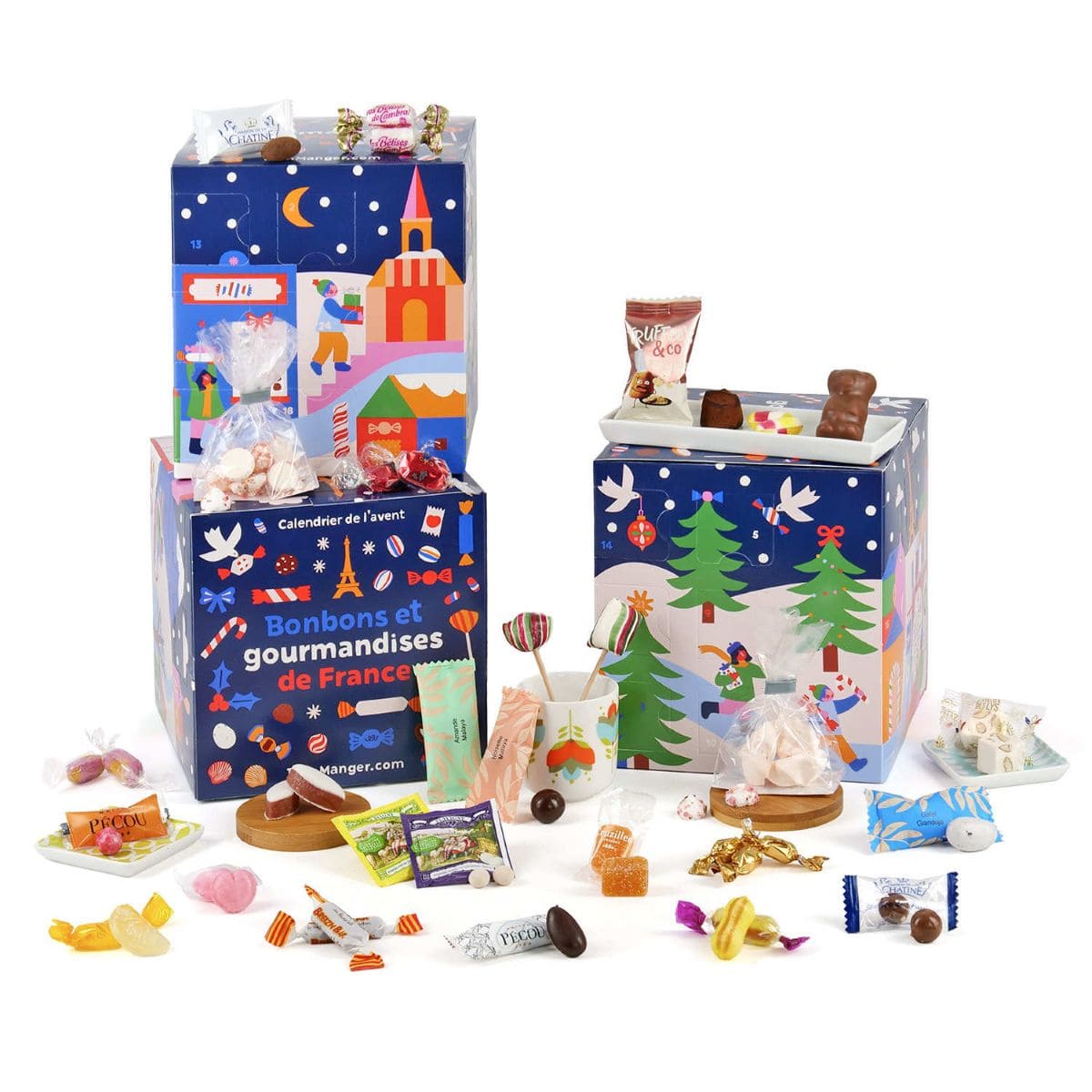 8 calendriers de l'avent BienManger.com à découvrir sans tarder ! calendrier de l avent bonbons bienmanger.com