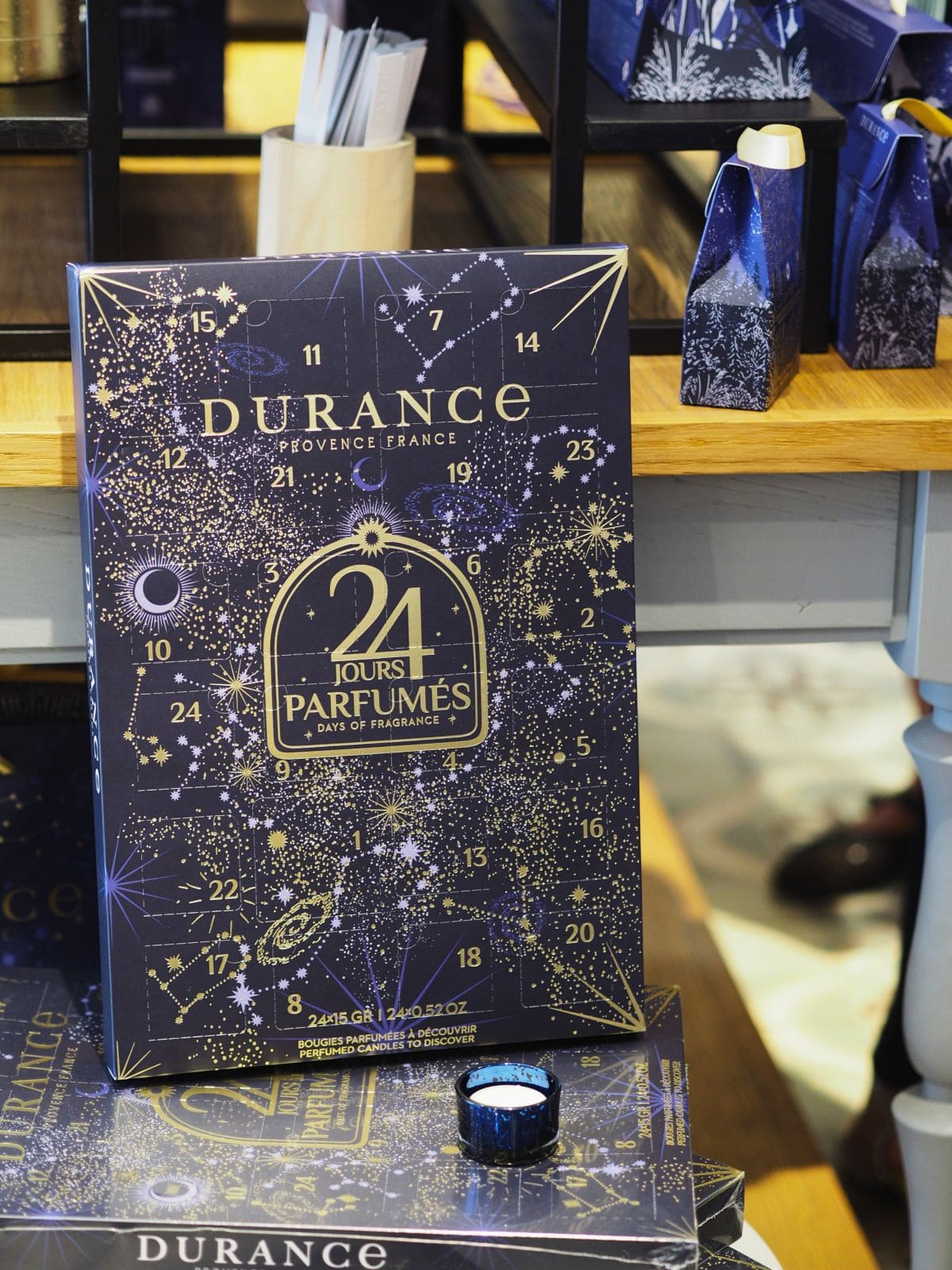 Calendrier avent DURANCE 2025 theme ciel etoile