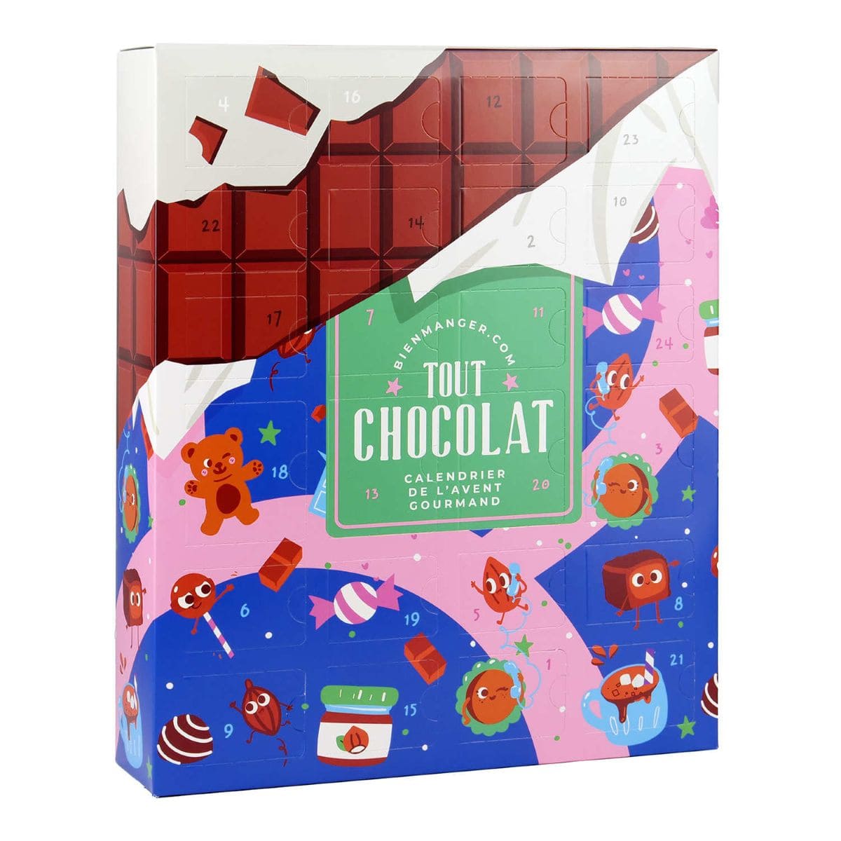 calendrier de l avent tout chocolat 2025 bienmanger.com
