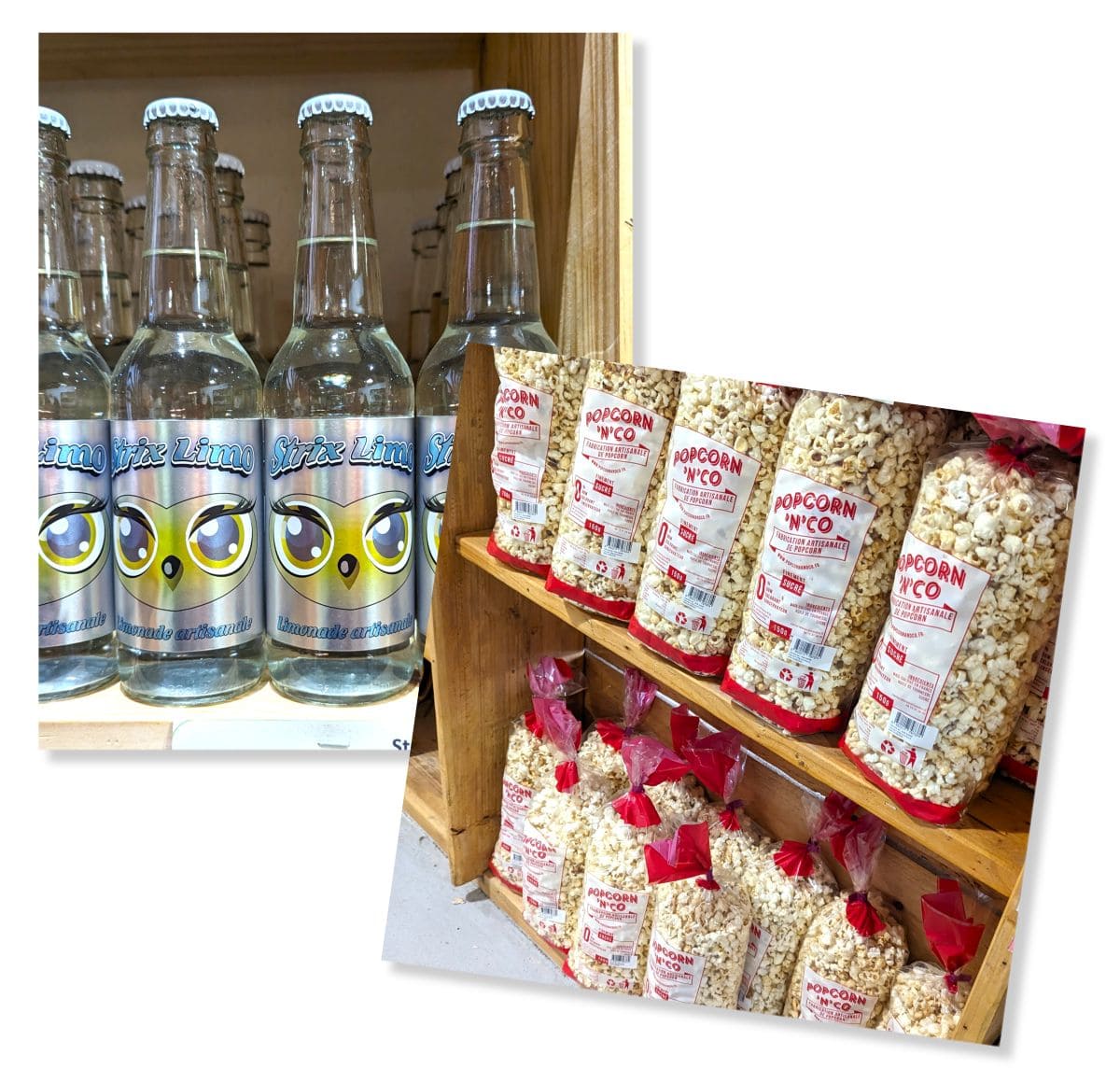 Week-end à vélo le long de la Passa Païs en Occitanie ! limonade et pop-corn de la brasserie des aucels a bedarieux