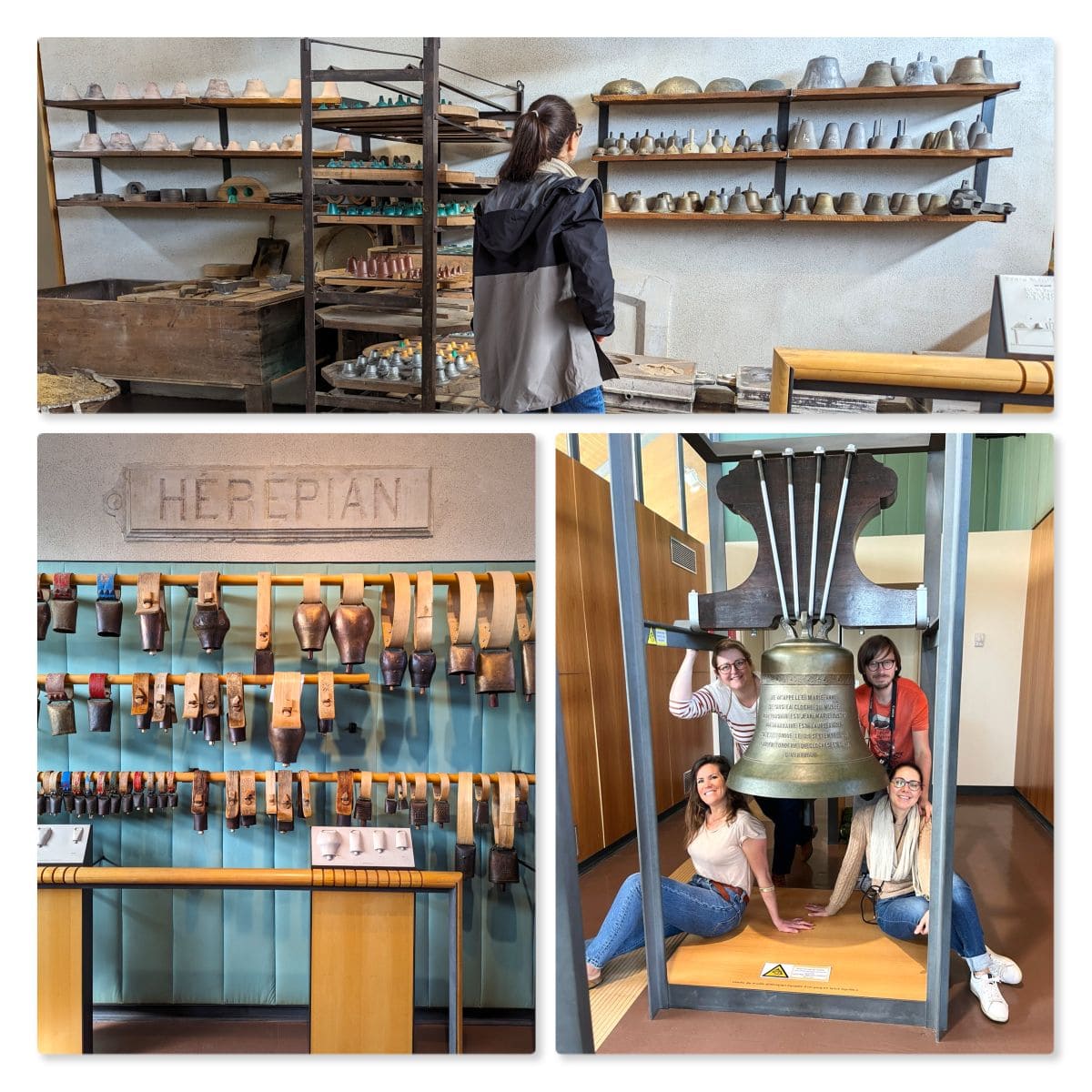 Week-end à vélo le long de la Passa Païs en Occitanie ! musee de la cloche et de la sonnaille a herepian