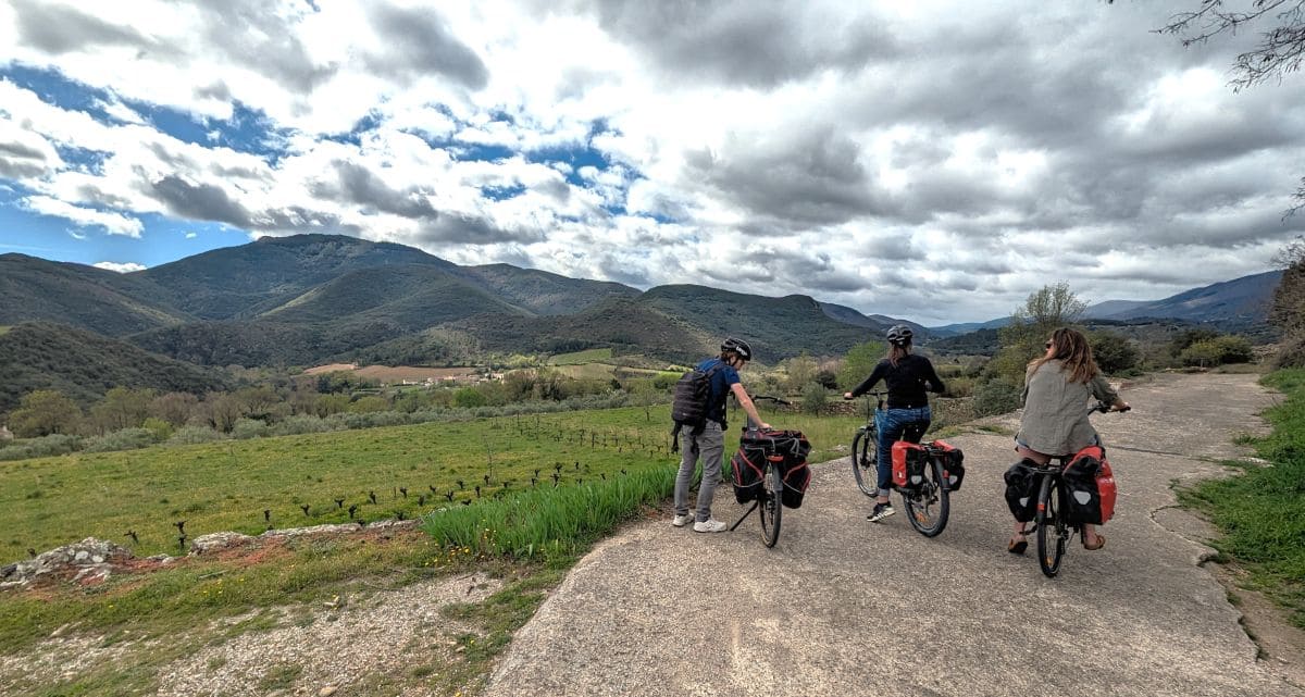 Week-end à vélo le long de la Passa Païs en Occitanie ! paysages du minervois passa pais