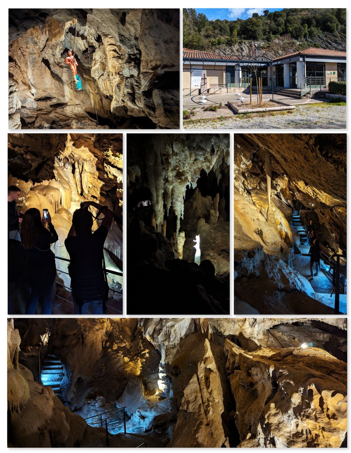 Week-end à vélo le long de la Passa Païs en Occitanie ! visite de la grotte de la fileuse a courniou