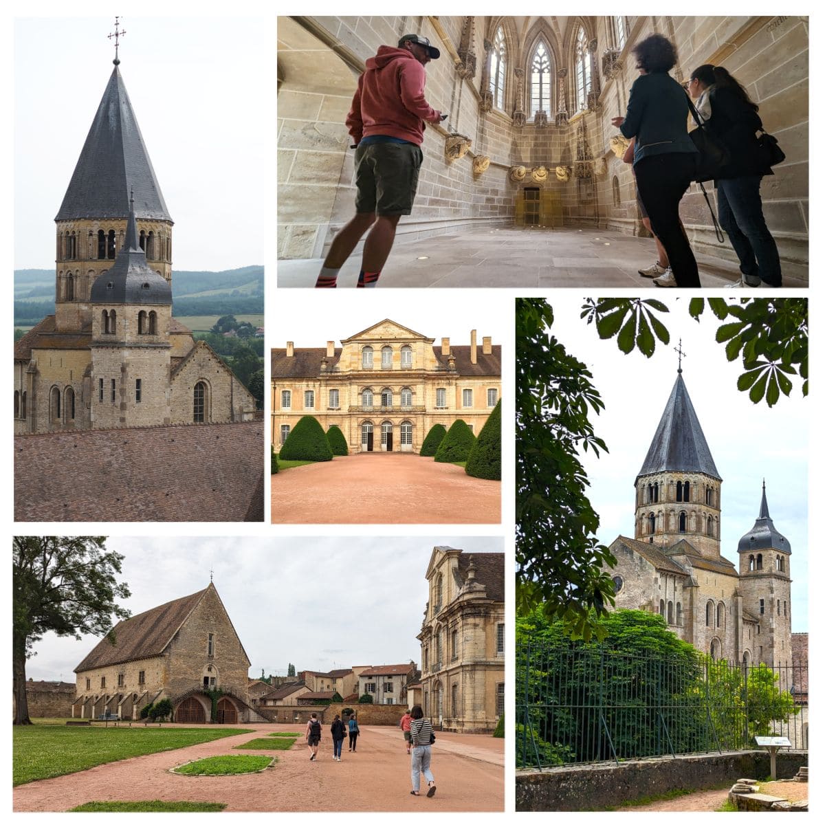 Explorez la Bourgogne du Sud en suivant la CycloRoute71 ! visite de l abbaye de cluny en bourgogne