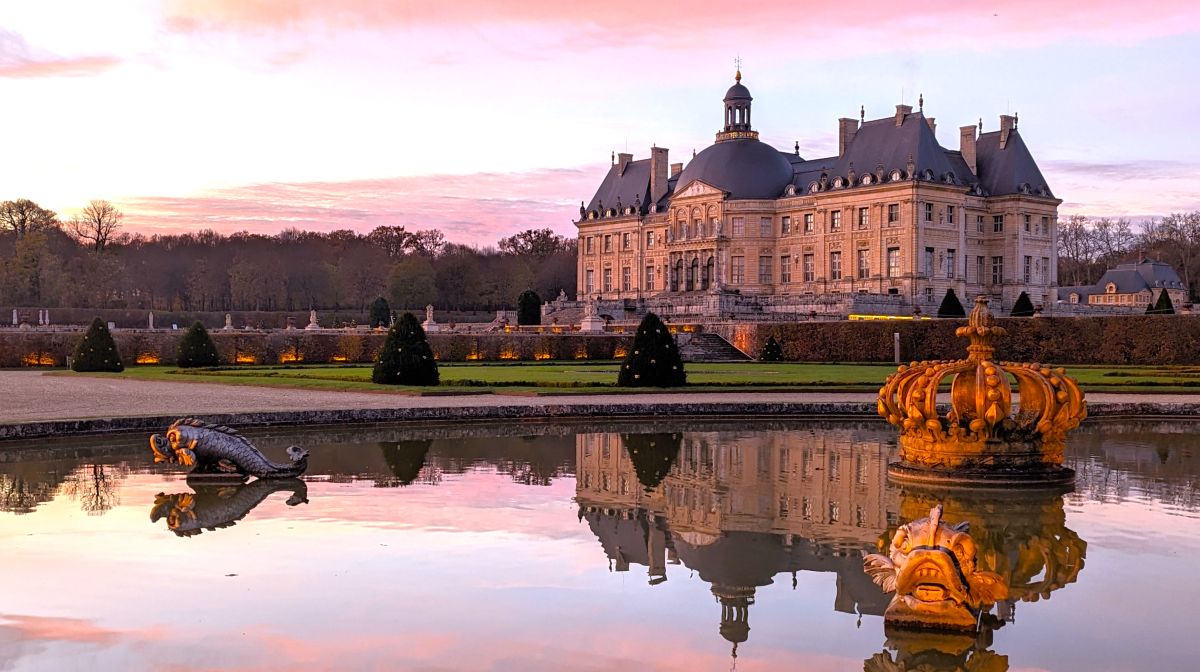 Le sublime château de Vaux-le-Vicomte à Noël chateau de vaux le vicomte en seine et marne