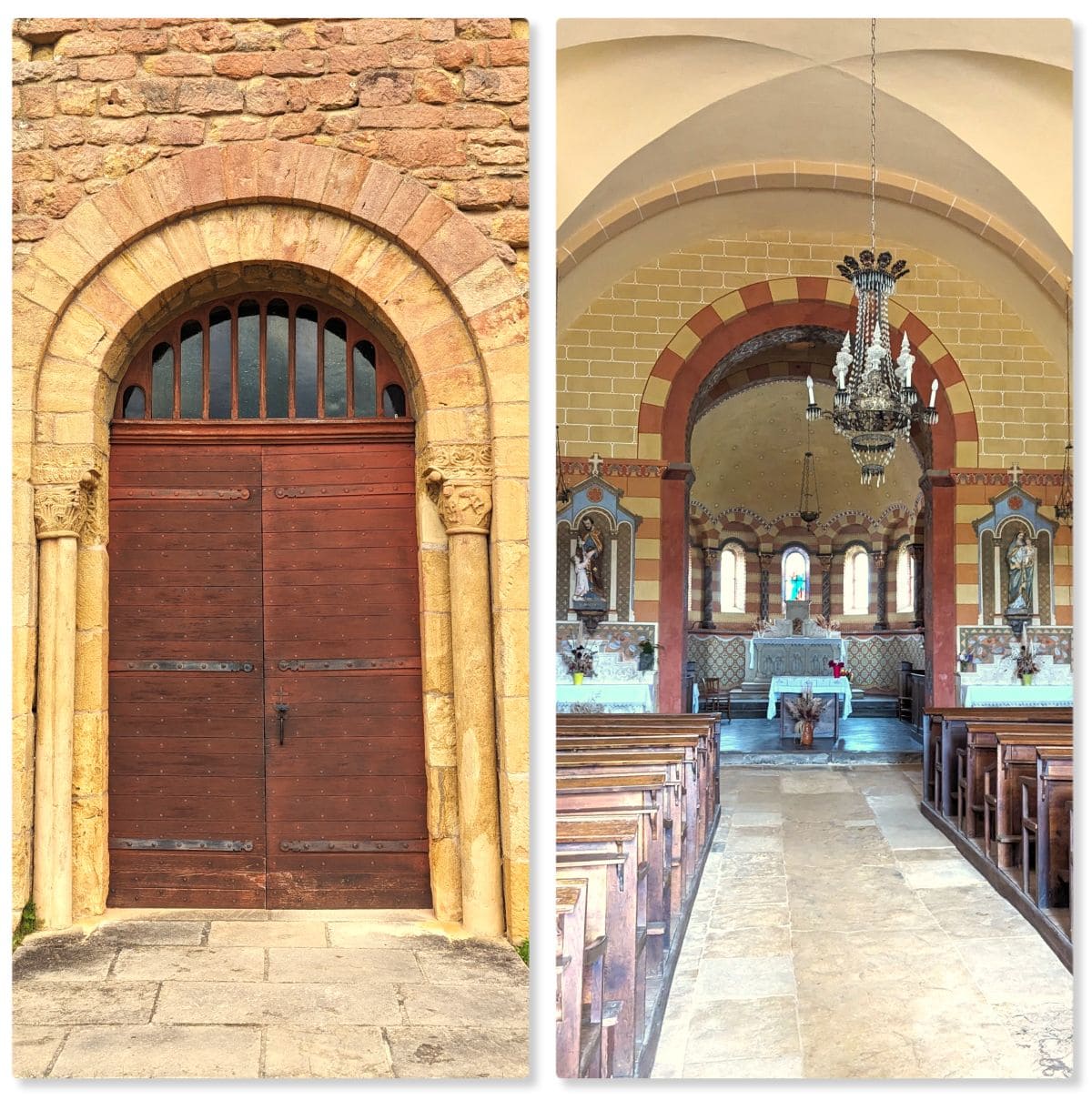 Explorez la Bourgogne du Sud en suivant la CycloRoute71 ! baugy eglise de saint pons de baugy