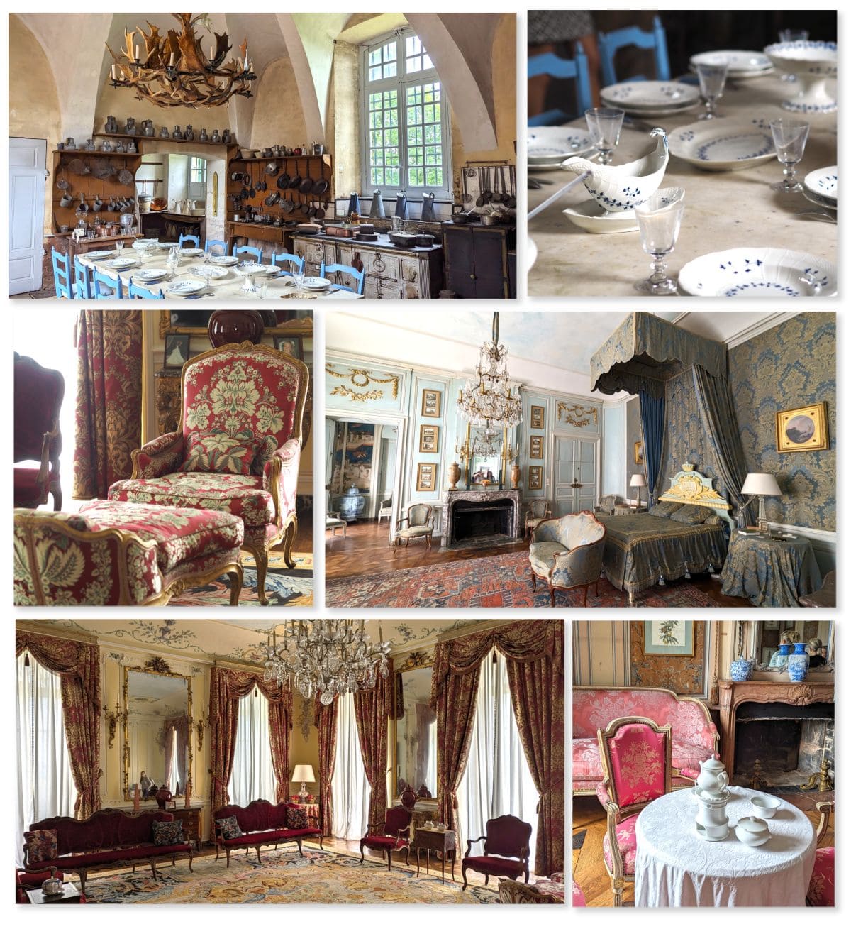 Explorez la Bourgogne du Sud en suivant la CycloRoute71 ! pieces interieur chateau de dree a curbigne cycloroute71