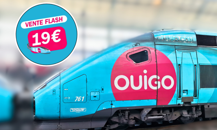 Billets de train à 19€ grâce à cette vente flash Ouigo !