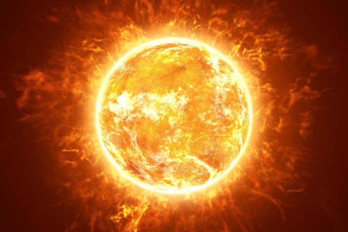 Les aurores boréales en Laponie projections solaires