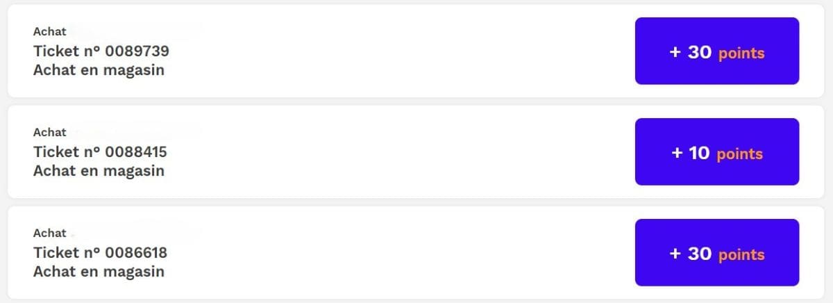 Points PICARD : bons plans courses et produits gratuits ! exemples de cumuls de points picard