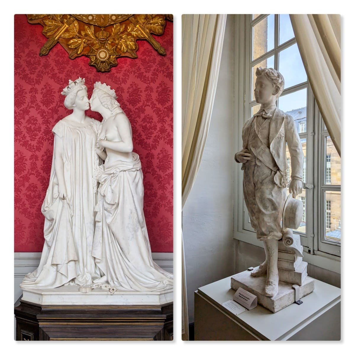 Visiter Compiègne (Oise) : incontournables et bons plans sculptures au chateau de compiegne