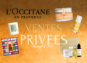 Vente Privée L’Occitane, jusqu’à -50 % !