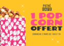 Pop-corn offert au Café Pathé à Paris : rendez-vous le 2 mars !