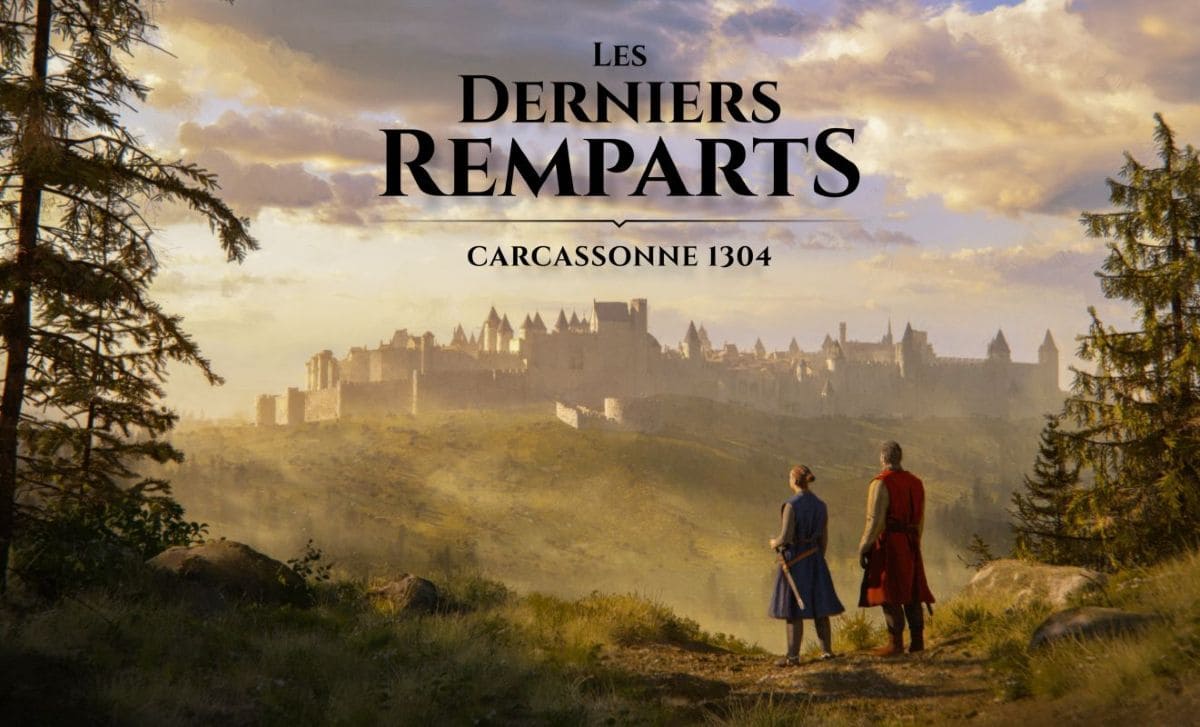 Expérience immersive : Voyagez dans le Carcassonne du 14ème siècle depuis Bercy Village les derniers remparts carcassonne 1304 experience VR