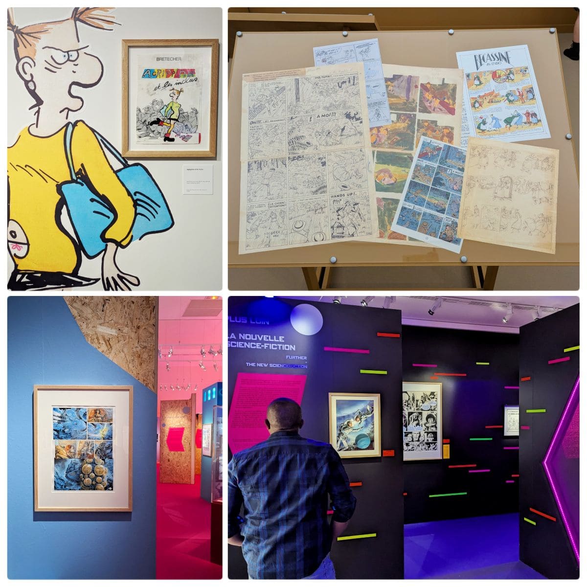 image des collections permanentes de la cite de la bd a angouleme et expo science fiction